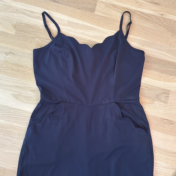 NWT Navy Romper - Picture 3 of 7
